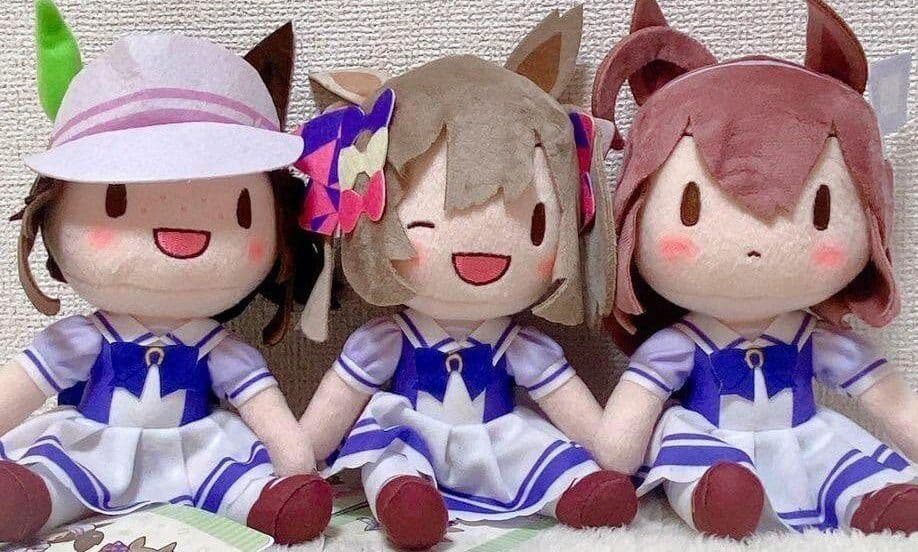 ウマ娘 ふわぷちぬいぐるみ アイネスフウジン ミホノブルボン スマートファルコン