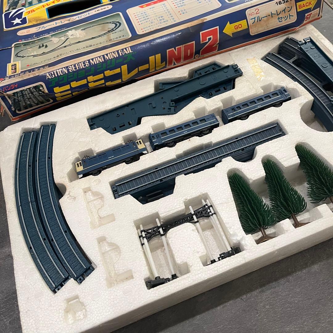 バンダイ アクションシリーズ ミニミニレール No.2 ブルートレイン