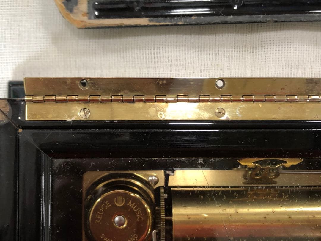 RITAOReuge Music スイス製オルゴール72弁ピアノ塗装