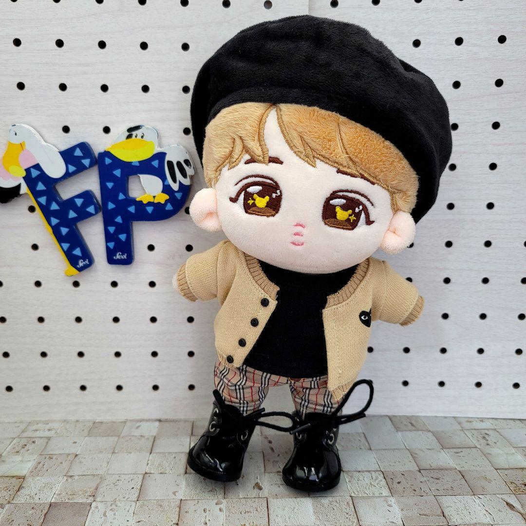 20cm ぬいぐるみ用 服 ぬい服 bts nct カーディガン テテ v 韓国