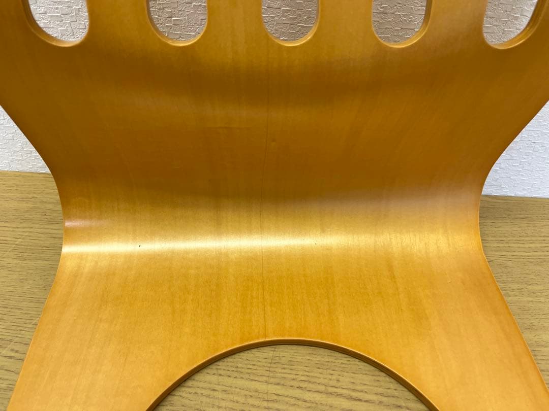 曲木椅子　白樺積層合板　ラッカー塗装　2枚セット　YZ-770-DB/NA