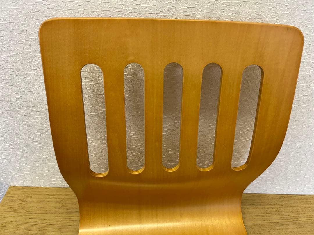 曲木椅子　白樺積層合板　ラッカー塗装　2枚セット　YZ-770-DB/NA