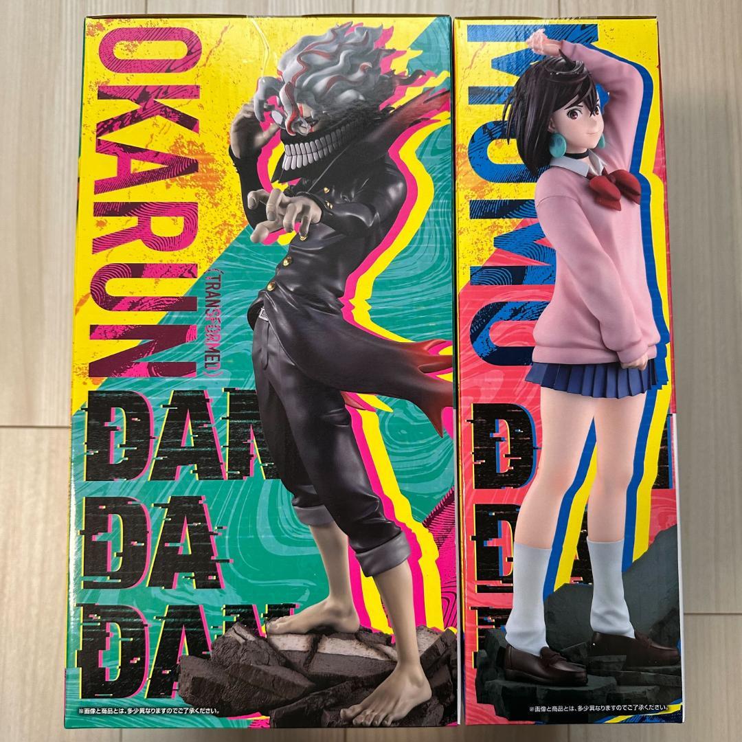 一番くじ ダンダダン 圧倒的怪奇、強襲 A賞 オカルン B賞 モモ フィギュア