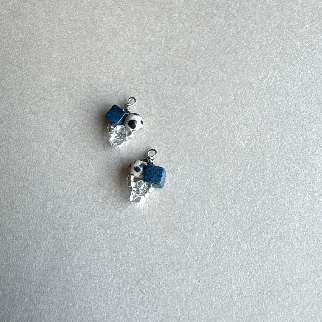 no.111 黒南風のダルメシアンと雨粒クリスタル