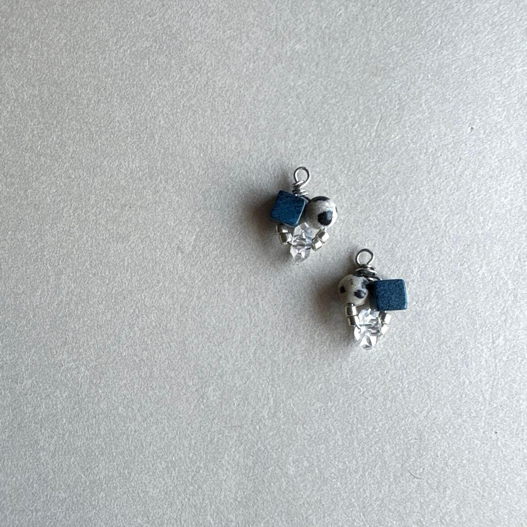 no.111 黒南風のダルメシアンと雨粒クリスタル