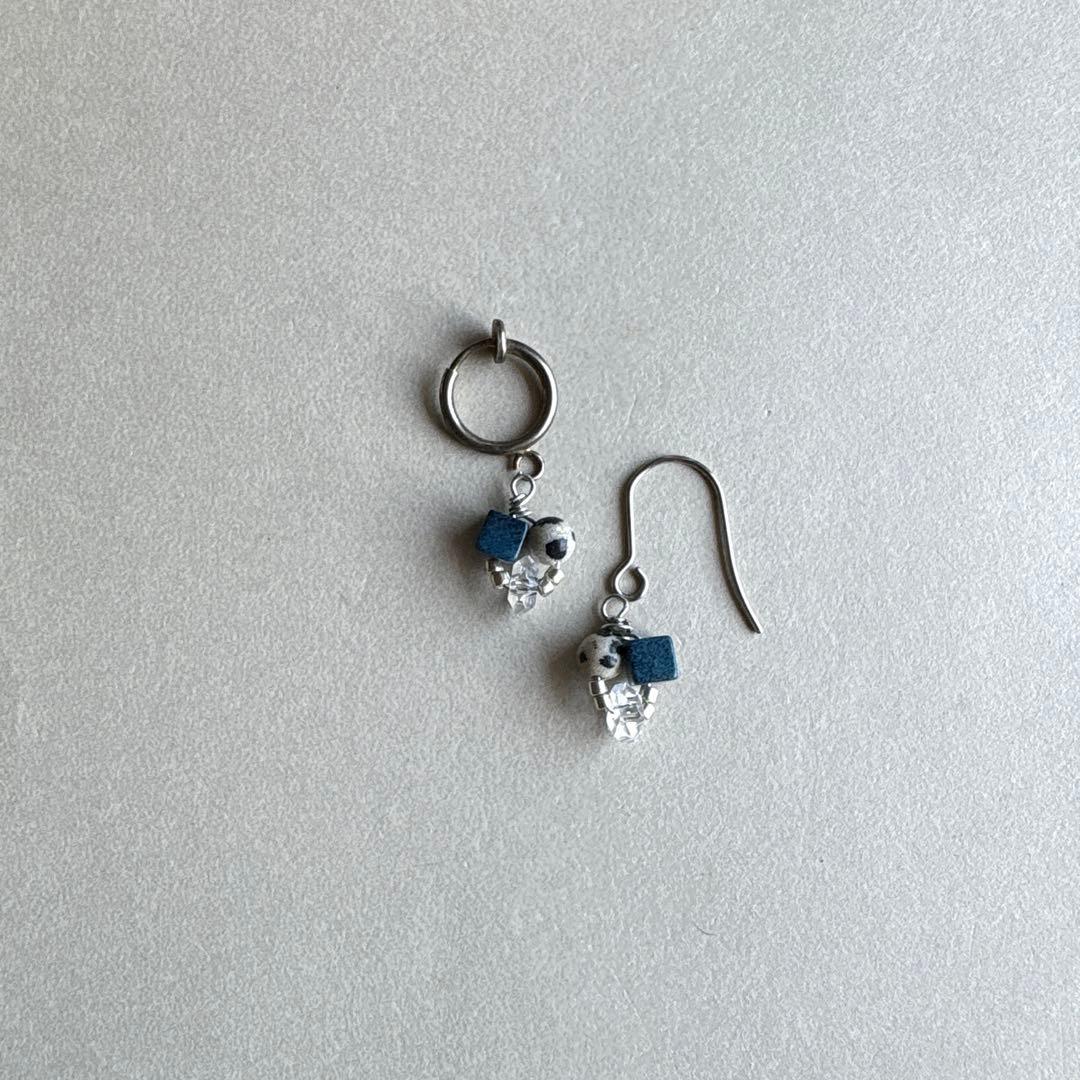 no.111 黒南風のダルメシアンと雨粒クリスタル