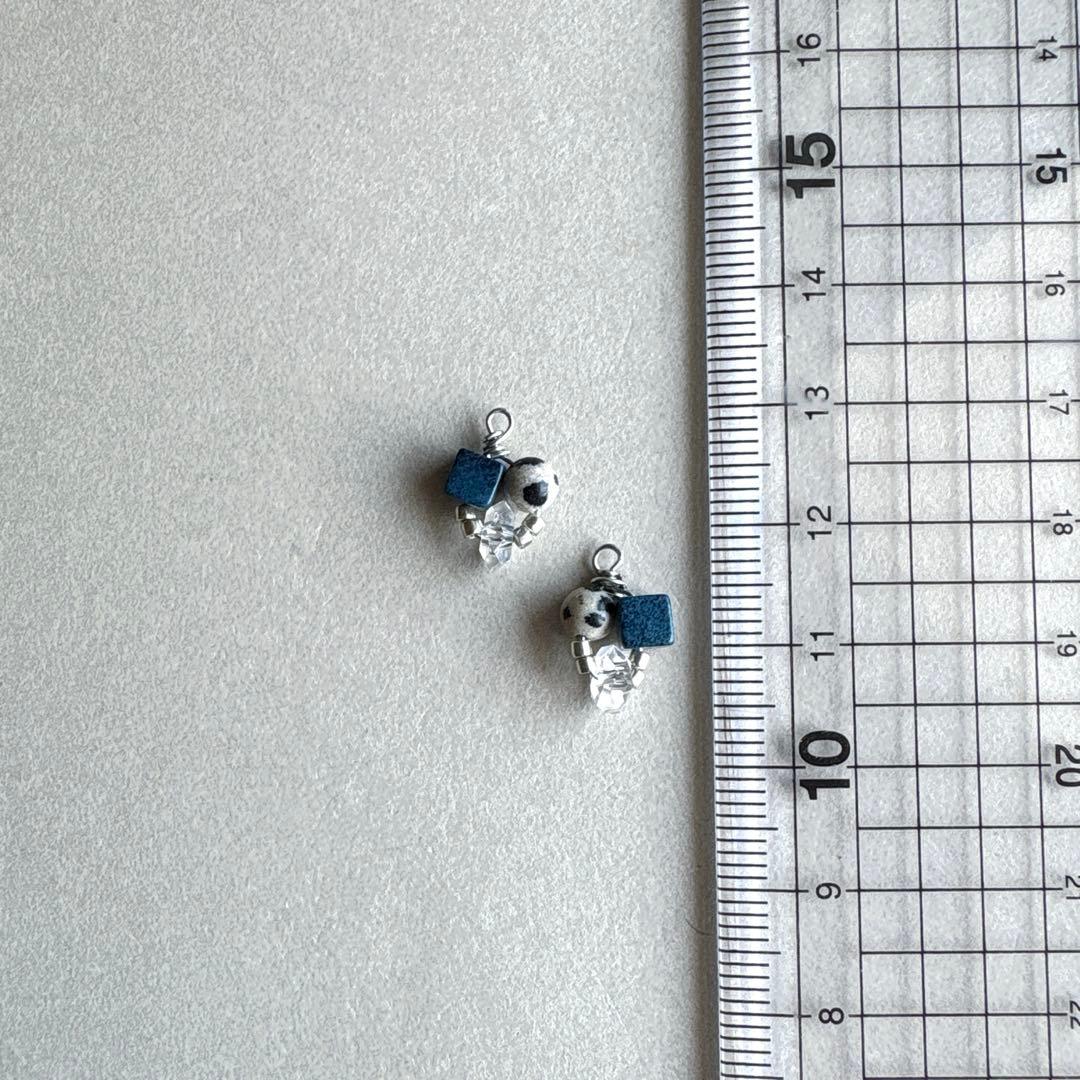 no.111 黒南風のダルメシアンと雨粒クリスタル