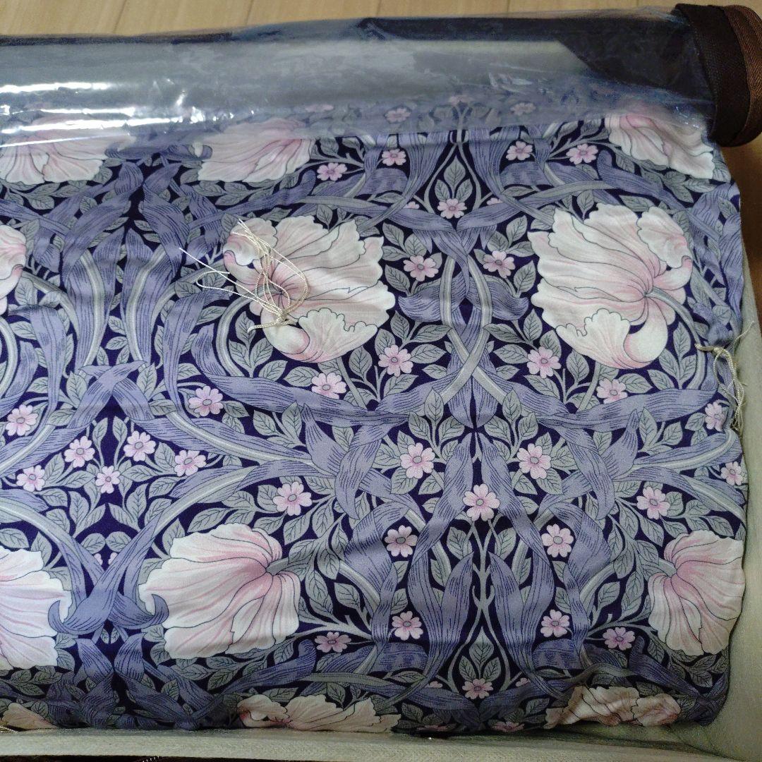 V&Ì 真綿肌掛けふとん 生繭京都丹後手引き真綿 綾引き 絹100％