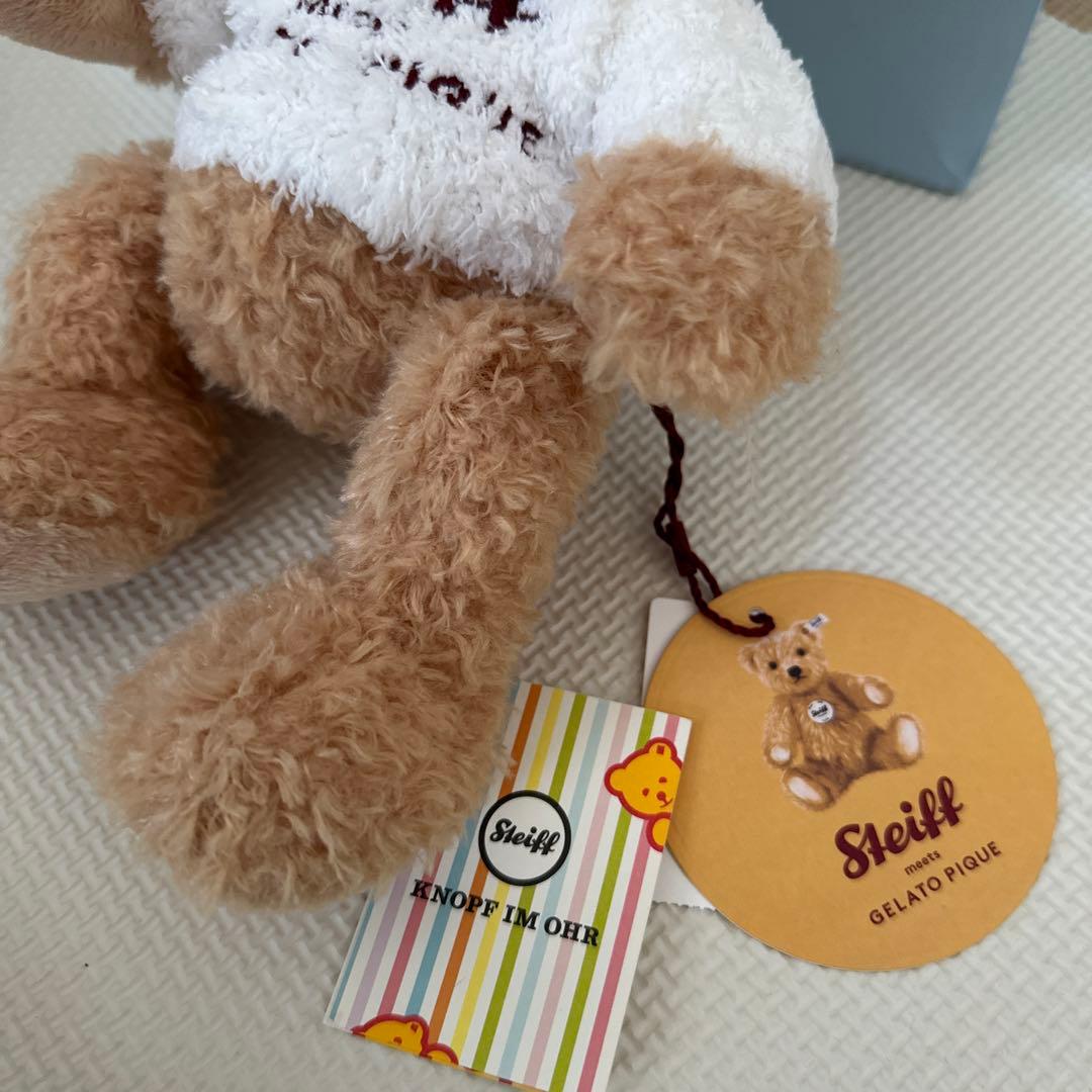 新品未使用】ジェラートピケ Steiffシュタイフぬいぐるみ ジェラピケ