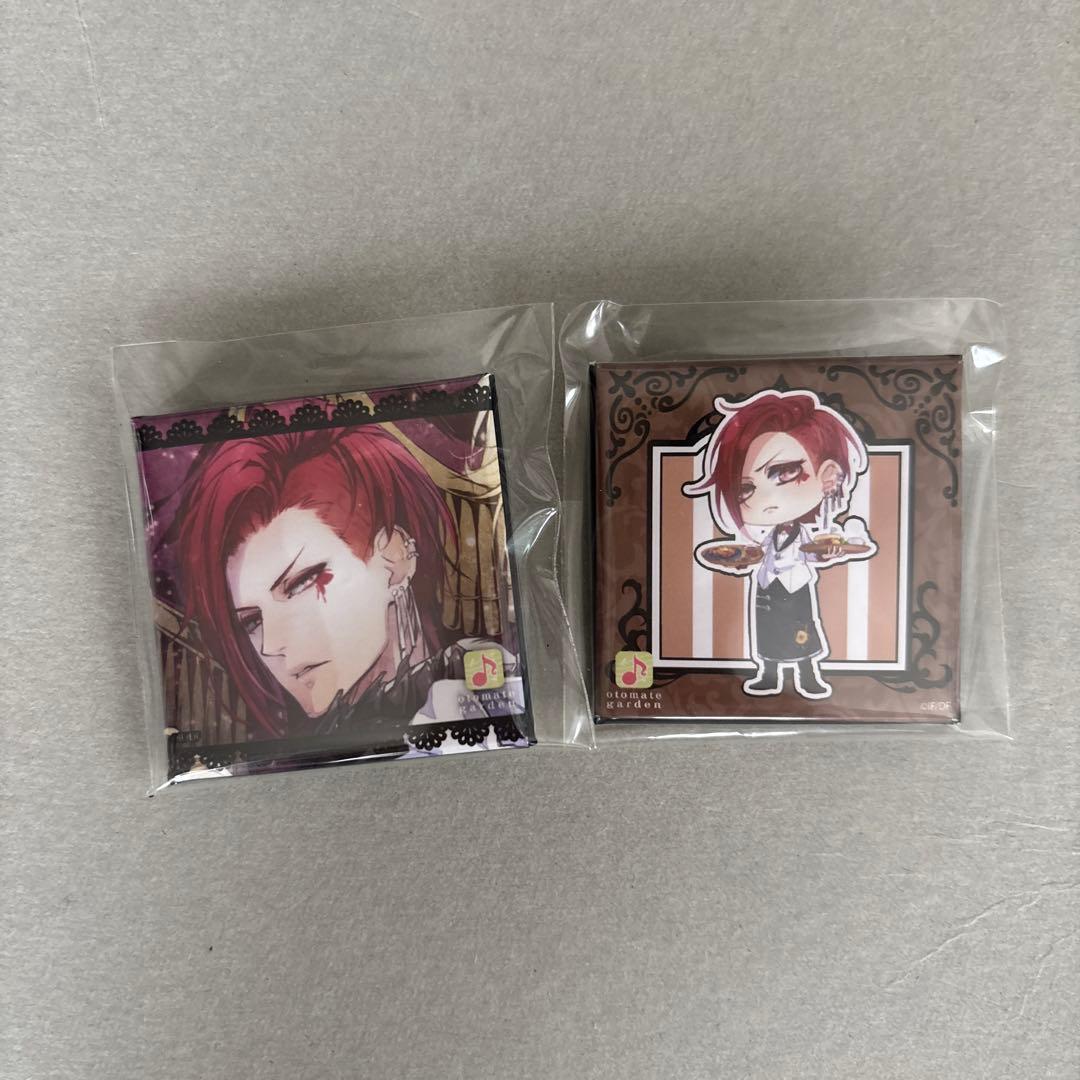 オトメイトガーデン オトガ ギスラン 缶バッジ レンドフルール レンド