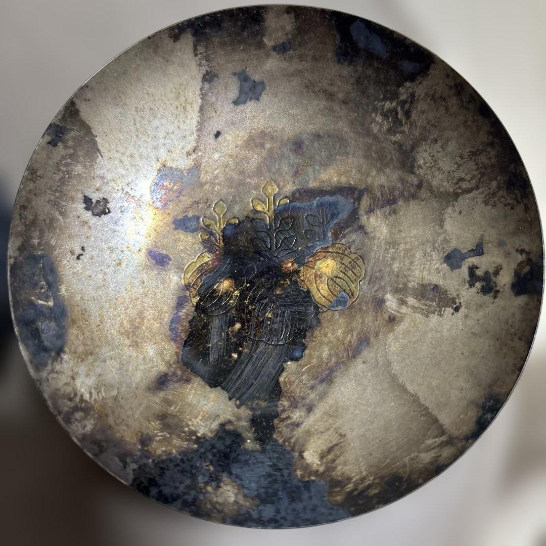 銀杯 銀盃 2個まとめ 約411g 吉岳宗雲斎造 菊家紋 銀杯 天賞堂 - メルカリ