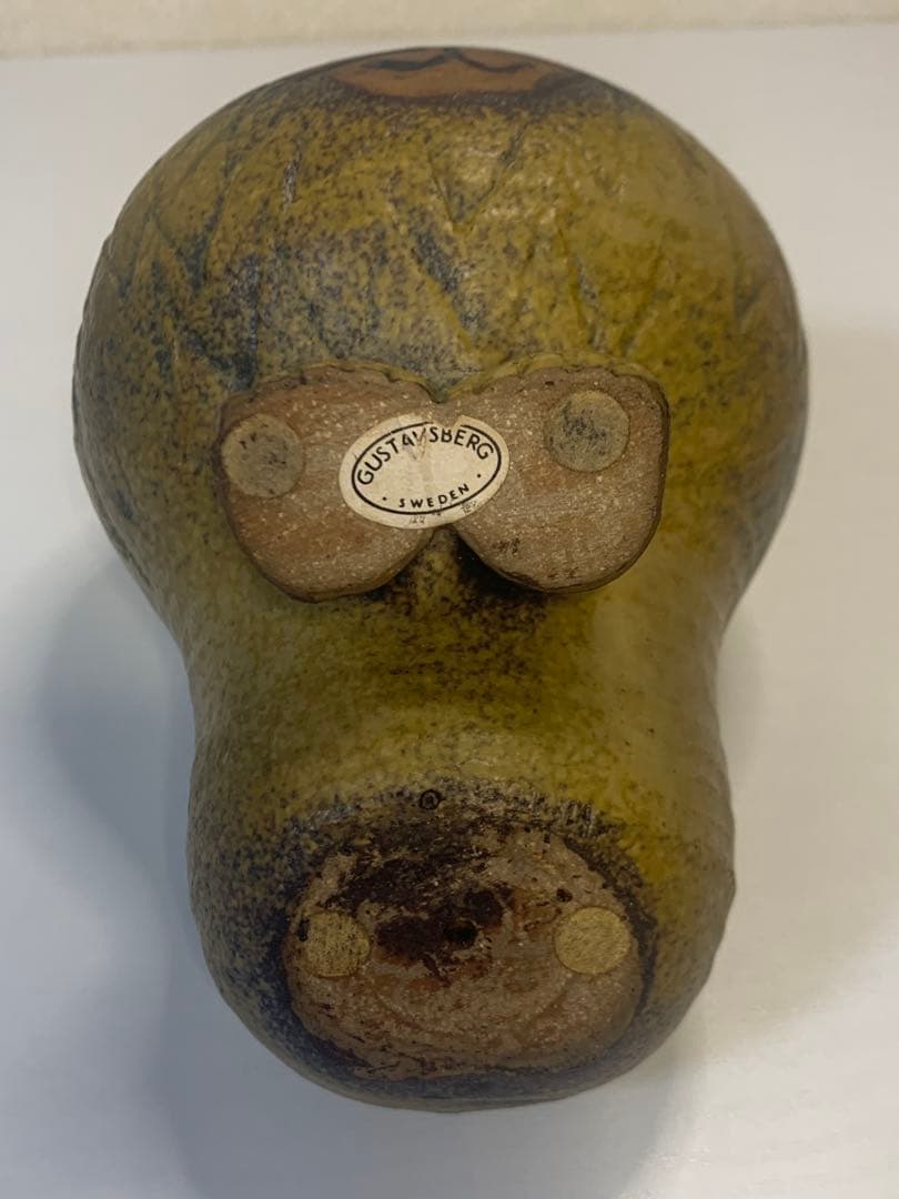 ヴィンテージ　リサラーソン ライオン 置物 北欧 Gustavsberg