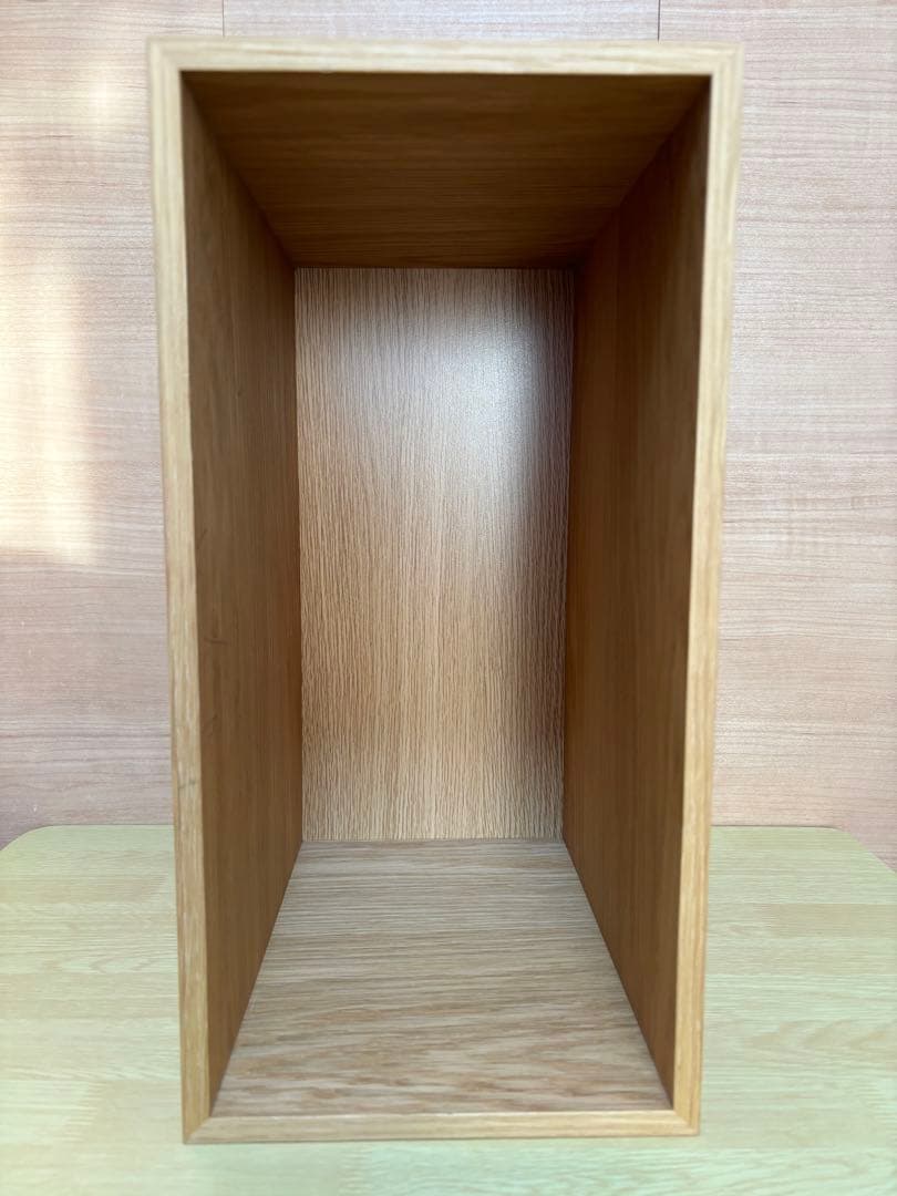 無印良品　スタッキングチェスト　ハーフオープン