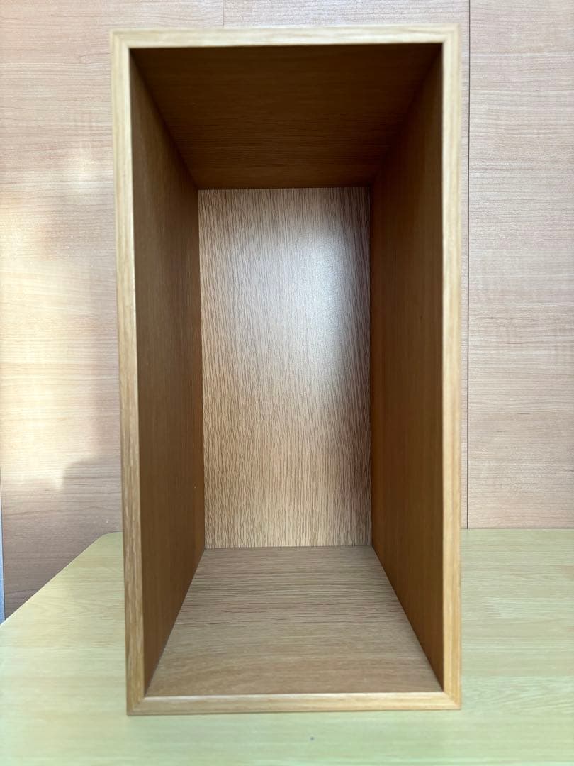 無印良品　スタッキングチェスト　ハーフオープン