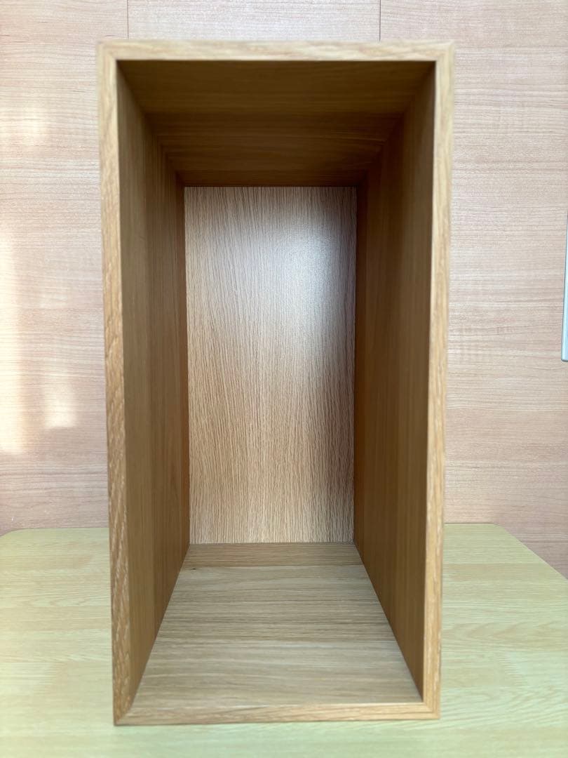 無印良品　スタッキングチェスト　ハーフオープン