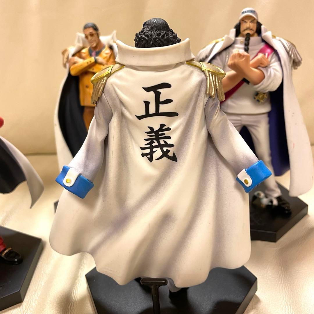 ワンピース 赤犬 黄猿 青雉 センゴク DX海軍フィギュア4体セット