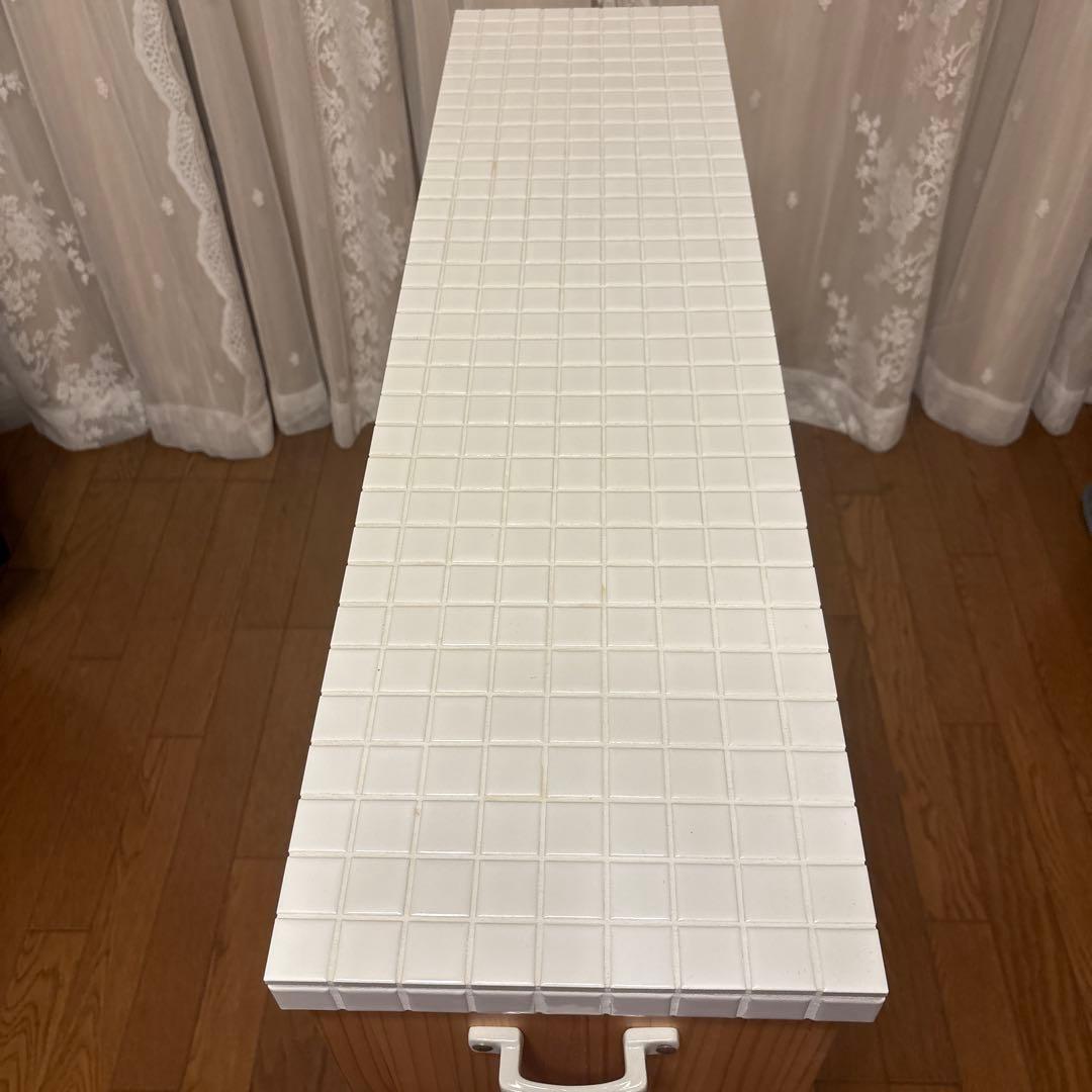 モモナチュラル　スリムワゴン　タイルトップ★お値下げしました★