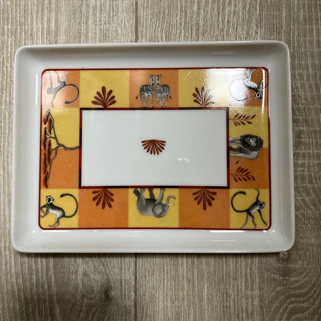 エルメス　絵皿　アフリカ