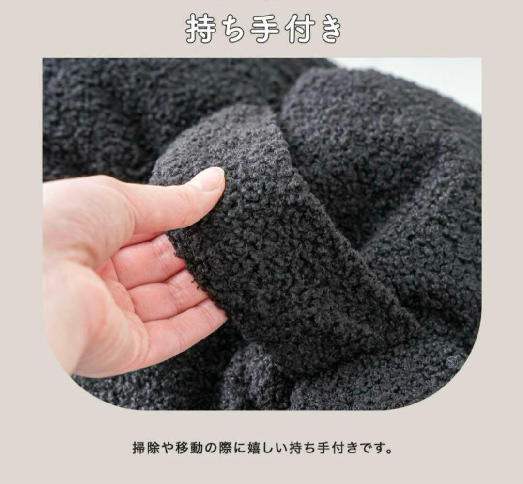 【はるは】☆smoo jack ビーズクッション ビーズソファホワイト