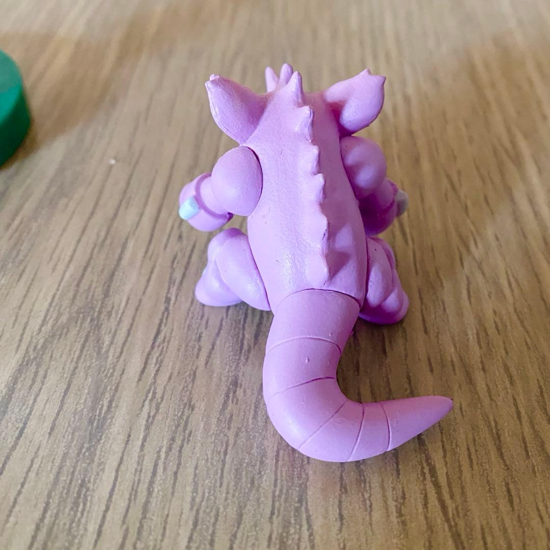 立体ポケモン図鑑 ニドキング ニドラン♂ ニドリーノ フィギュア 美品