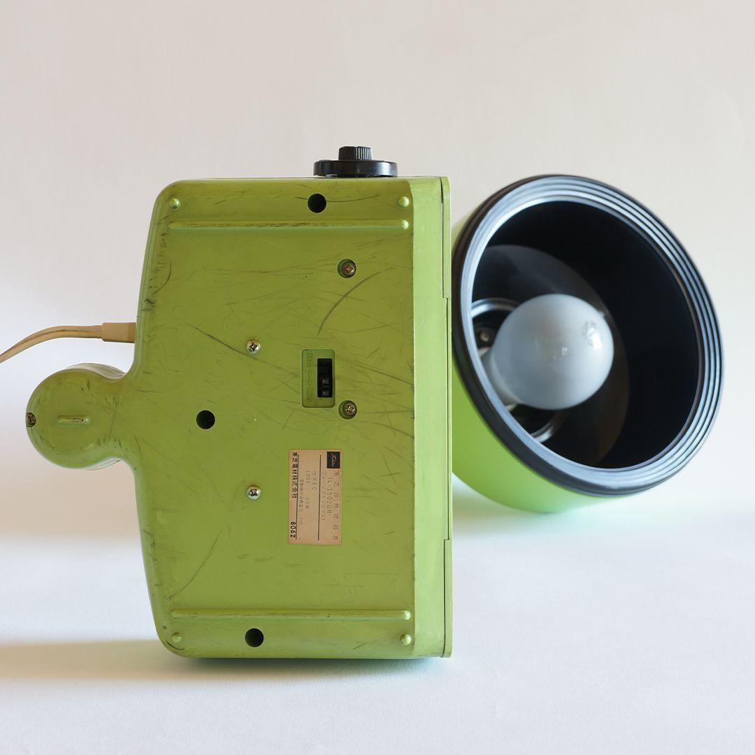 東芝 パタパタ時計 デスクランプ ブルーソフトランプ IL-1502GR レトロ
