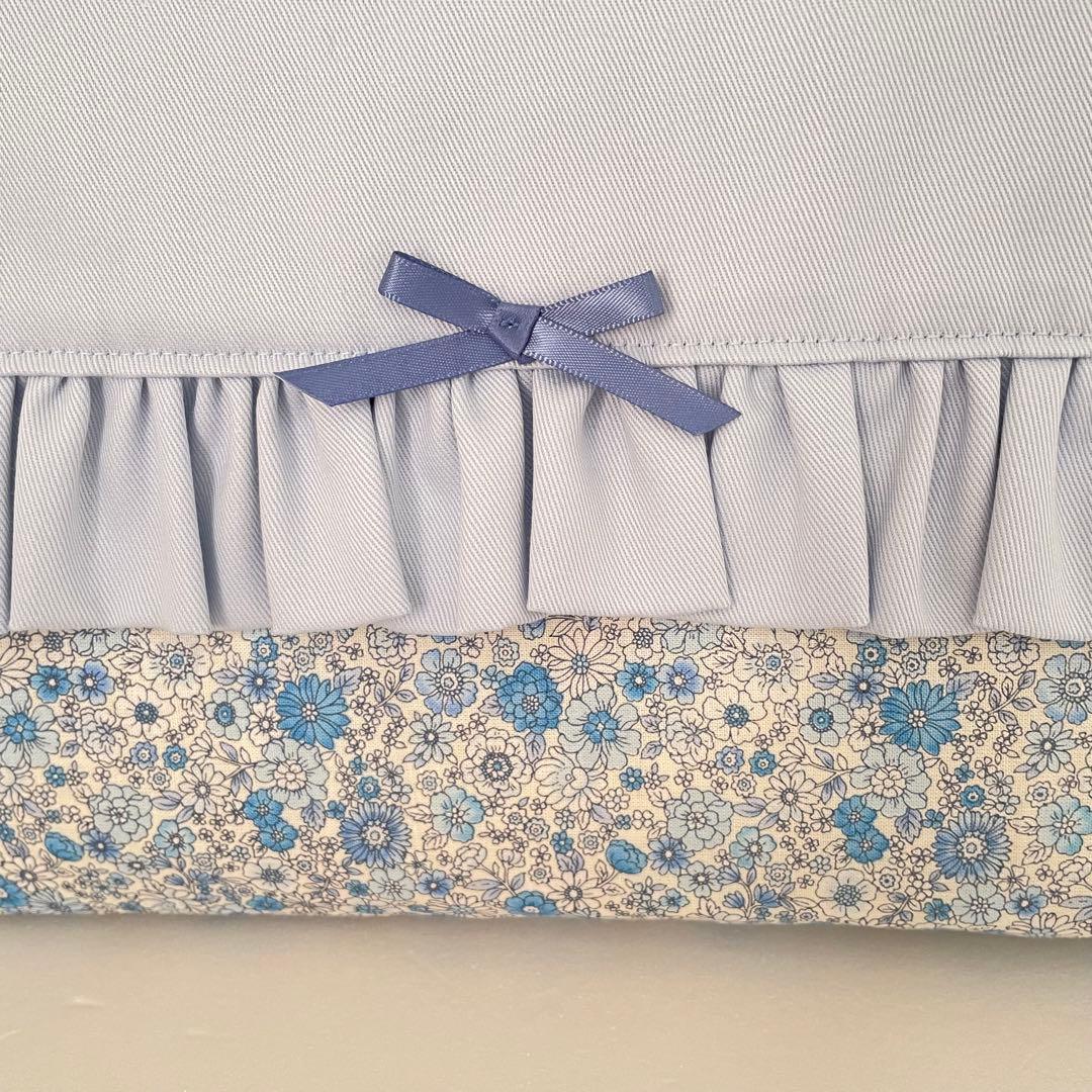 ななみ　小花柄ブルー　入学セット