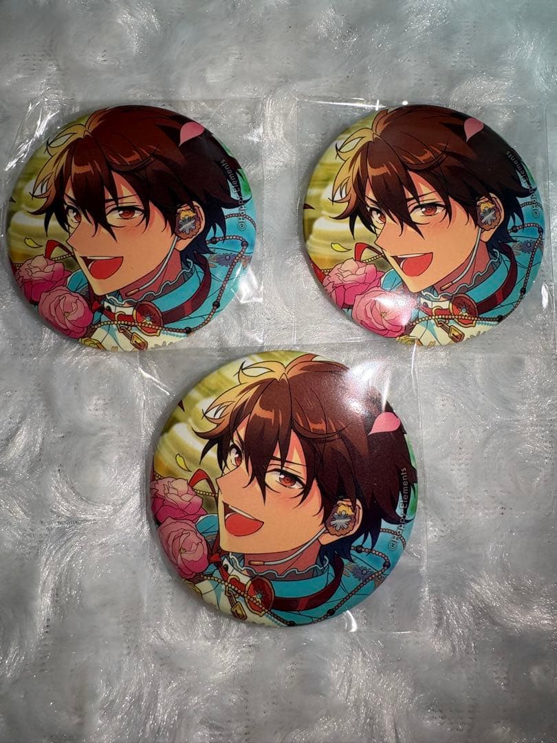 あんスタ 守沢千秋 イベコレ 缶バッジ ブライダル 3個セット 流星隊