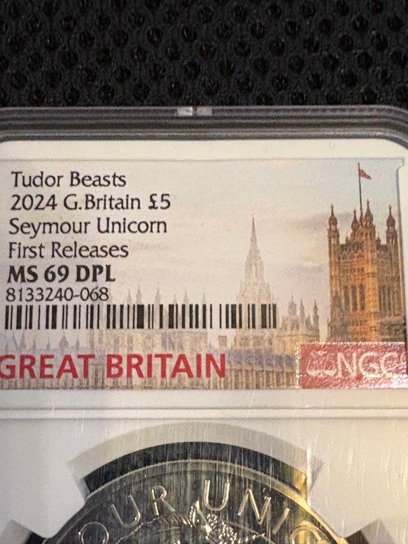 2024 英国 £5 テューダービーストNGC MS69 DPL - メルカリ