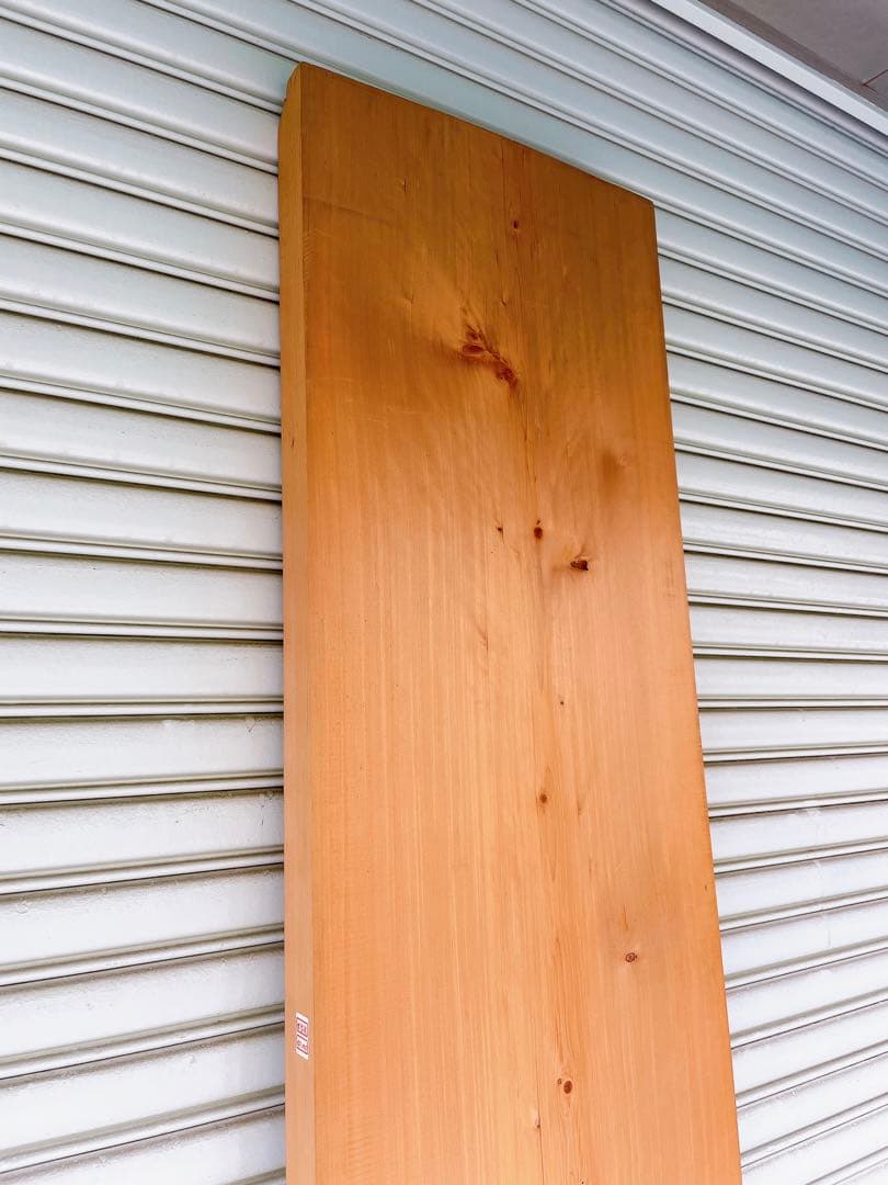 天然　木曽檜　一枚板　無垢板　DIY材　材木　天板　ベンチ座面　コーヒーテーブル