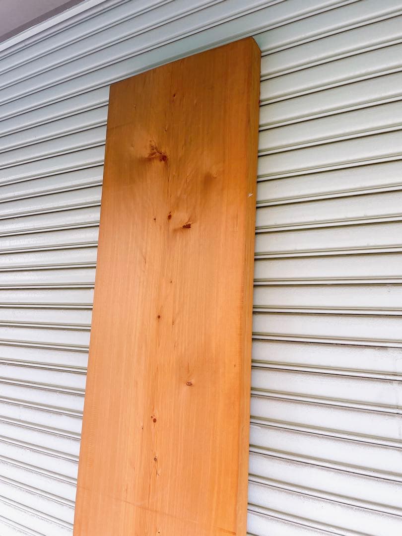 天然　木曽檜　一枚板　無垢板　DIY材　材木　天板　ベンチ座面　コーヒーテーブル