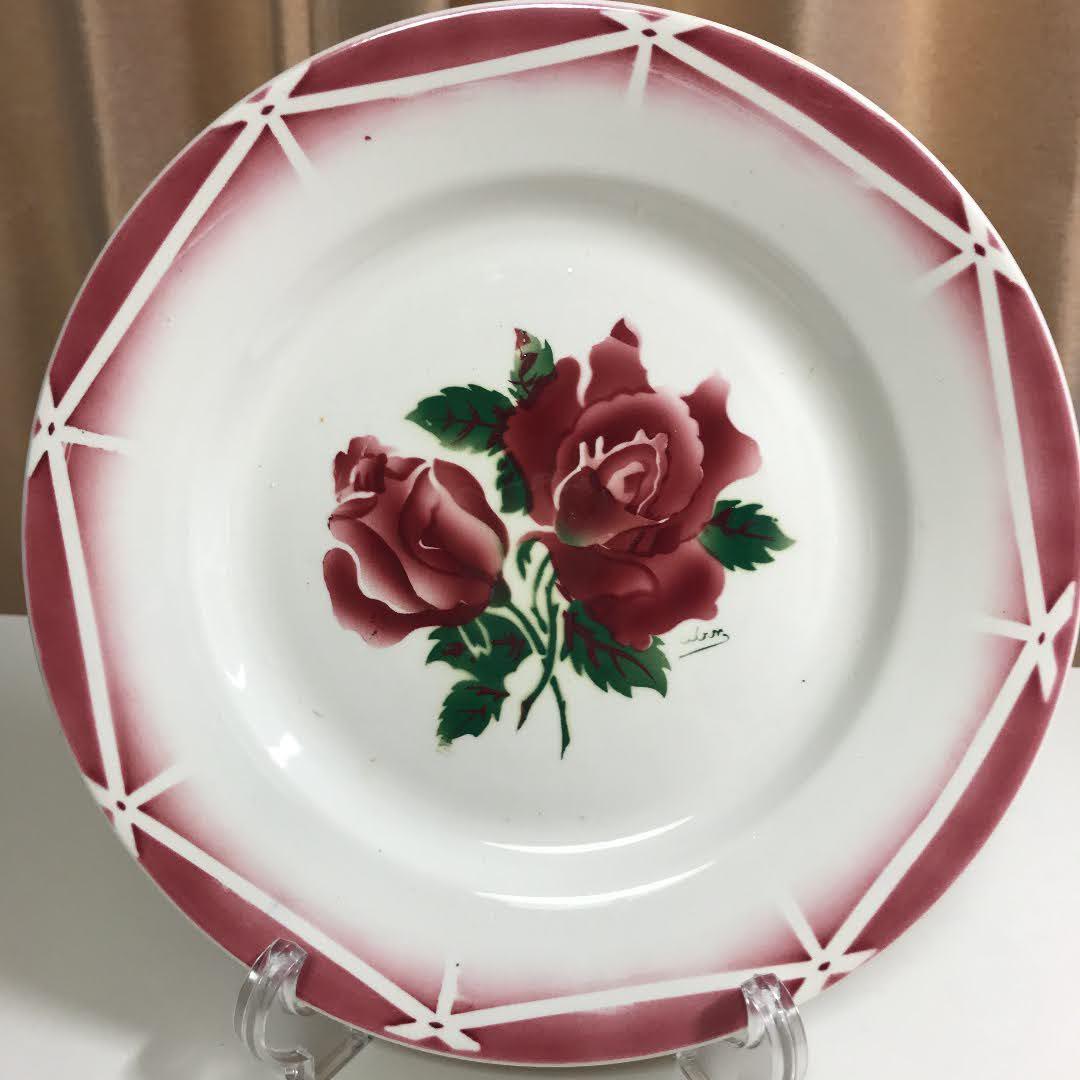 【井上仙望】フランス　アンティーク　サルグミンヌ　バラ　1920〜40年代