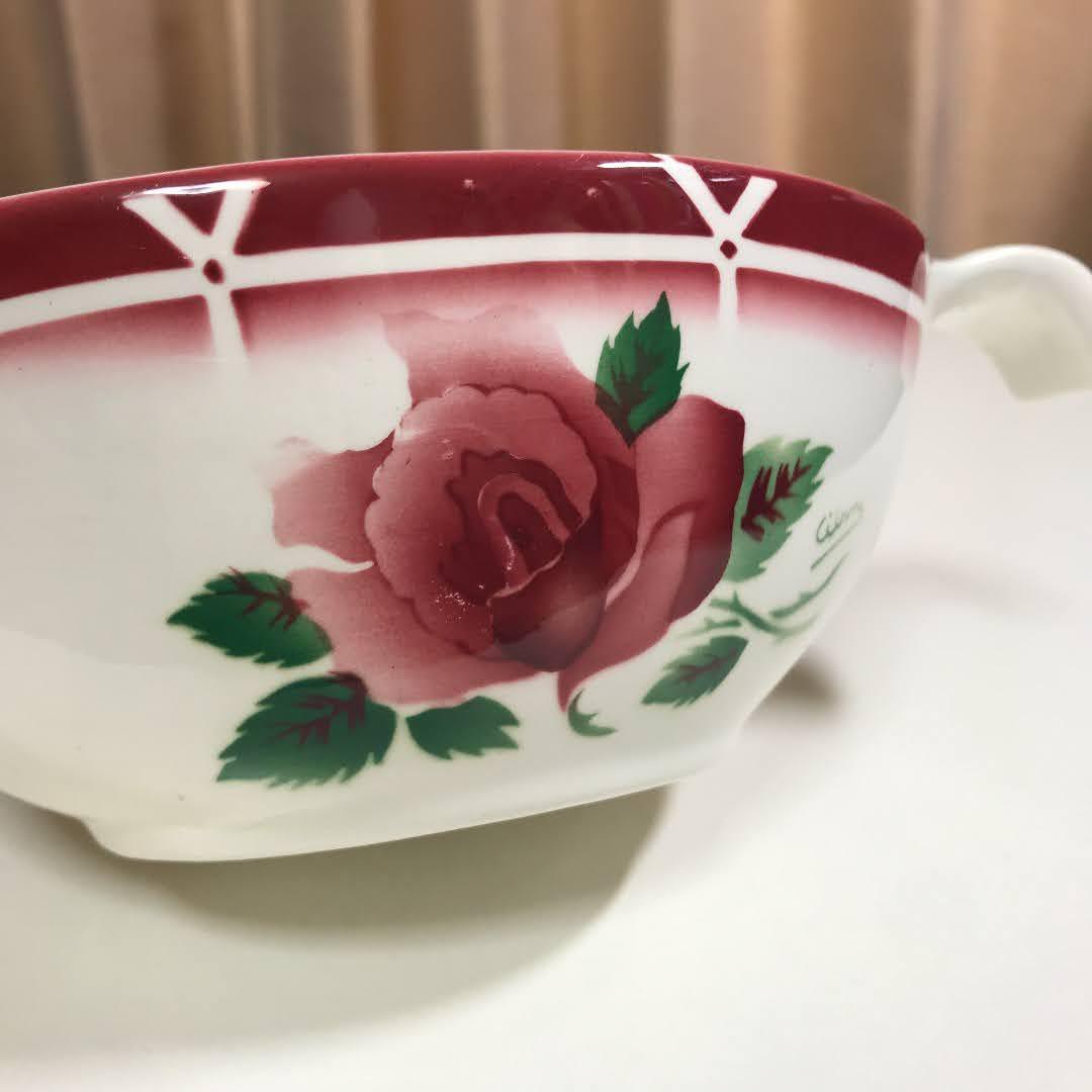 【井上仙望】フランス　アンティーク　サルグミンヌ　バラ　1920〜40年代