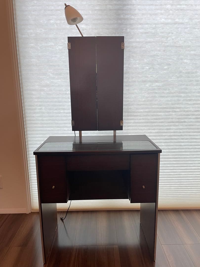 送料込み　ドレッサー　鏡台　鈴木木工家具　化粧台　匿名配送
