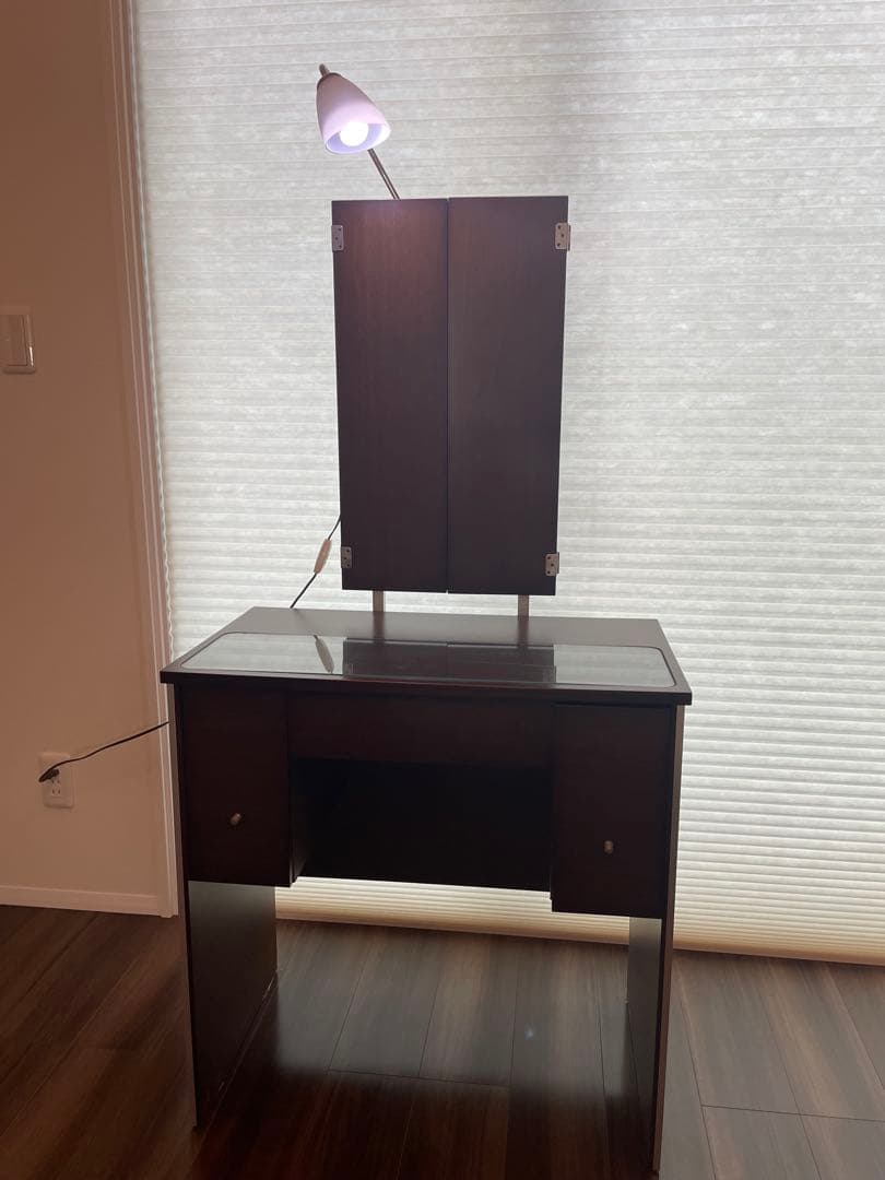送料込み　ドレッサー　鏡台　鈴木木工家具　化粧台　匿名配送