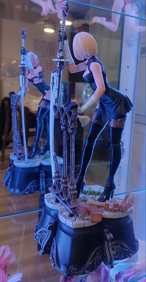 限定300体】ニーアオートマタ 2b フィギュア ガレージキット - メルカリ