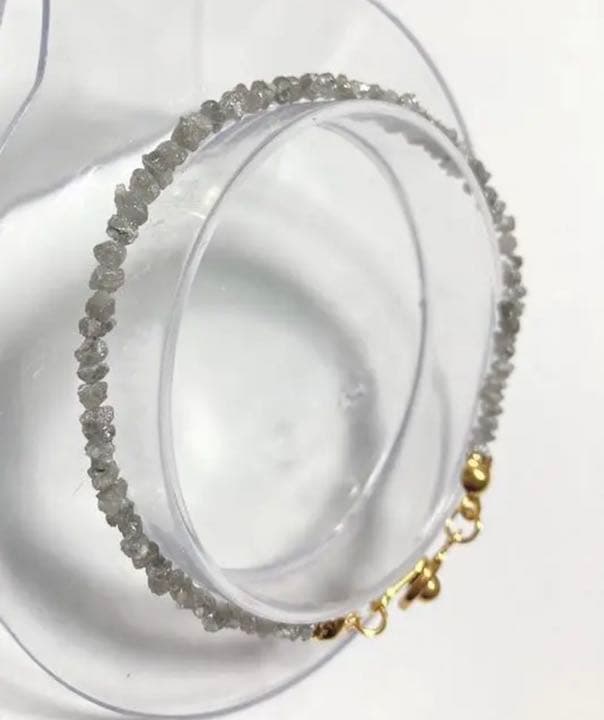 C078. シルバーダイヤモンド ブレスレット