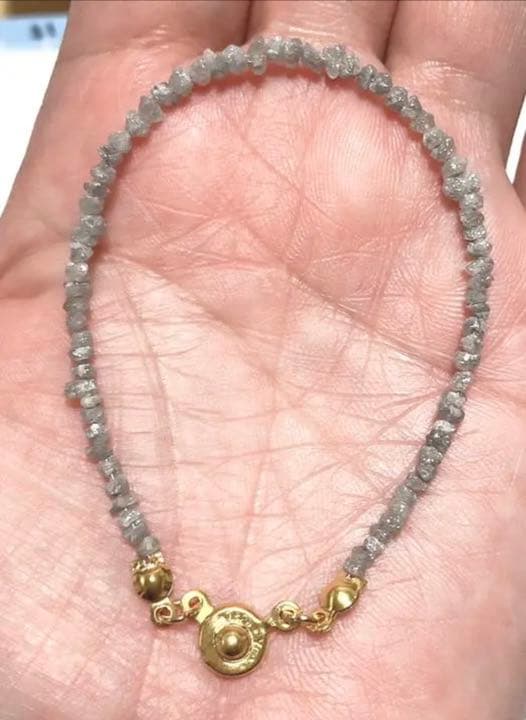 C078. シルバーダイヤモンド ブレスレット