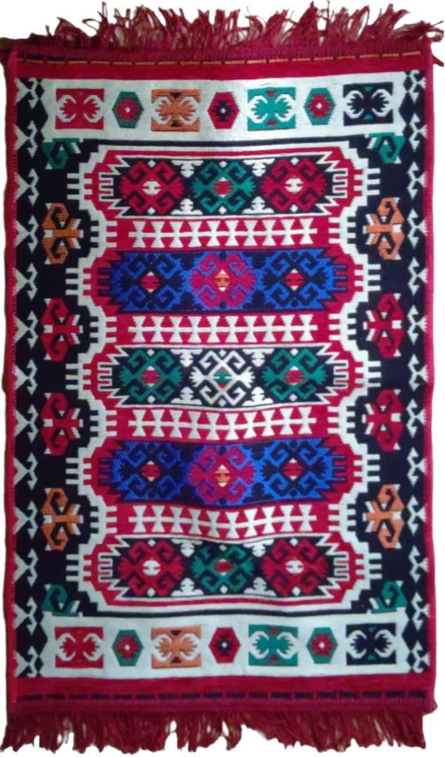 キリム 海外製 インテリア 赤 カーペット 値下げしました