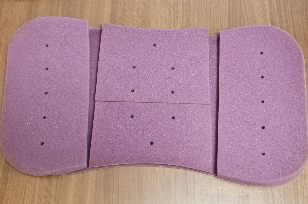 【西川】エアー4Dピロー/低め　配色；グレーベージュ