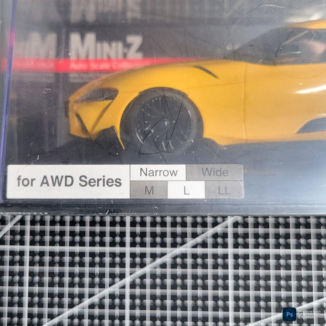 京商 Mini Z GR スープラ TRD エアロ ライトニングイエロー ASC