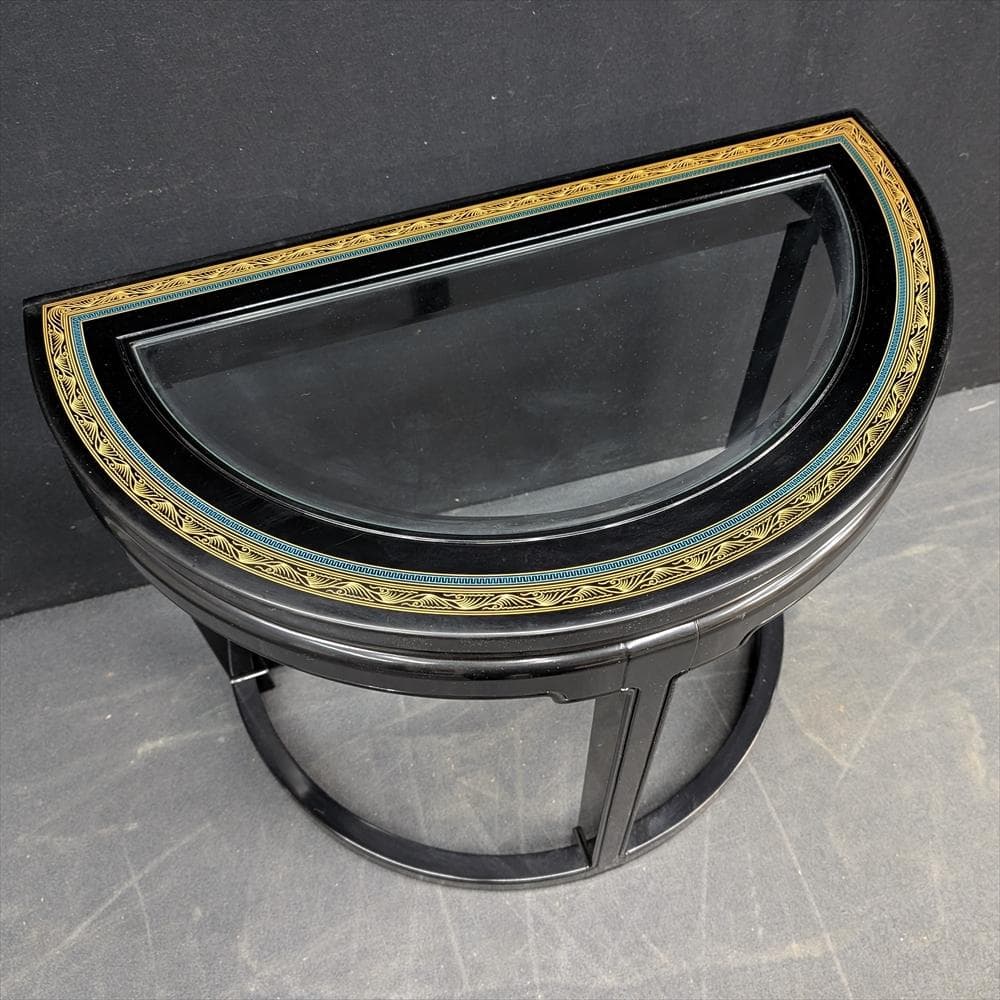 モリシゲ　オリエンタルアメシス　コンソールテーブル　サイドテーブル　花台　飾り台