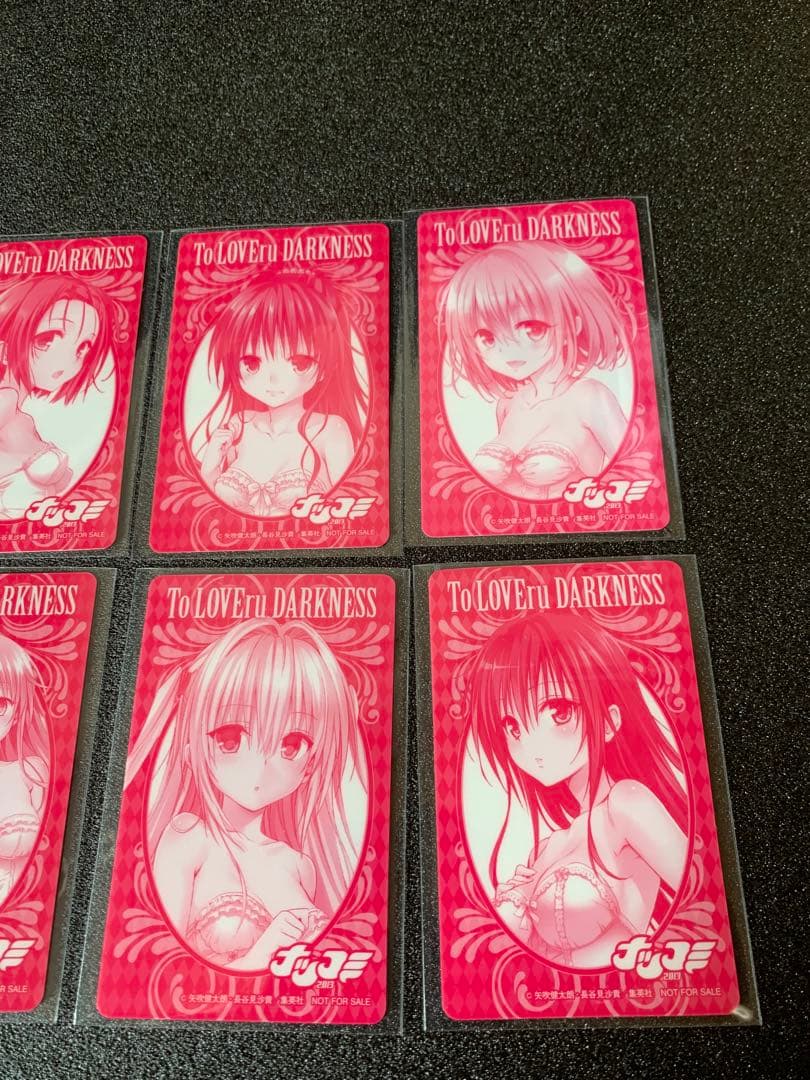 ToLOVEる　ナツコミ　ウェディングカード　1枚白かけ有り