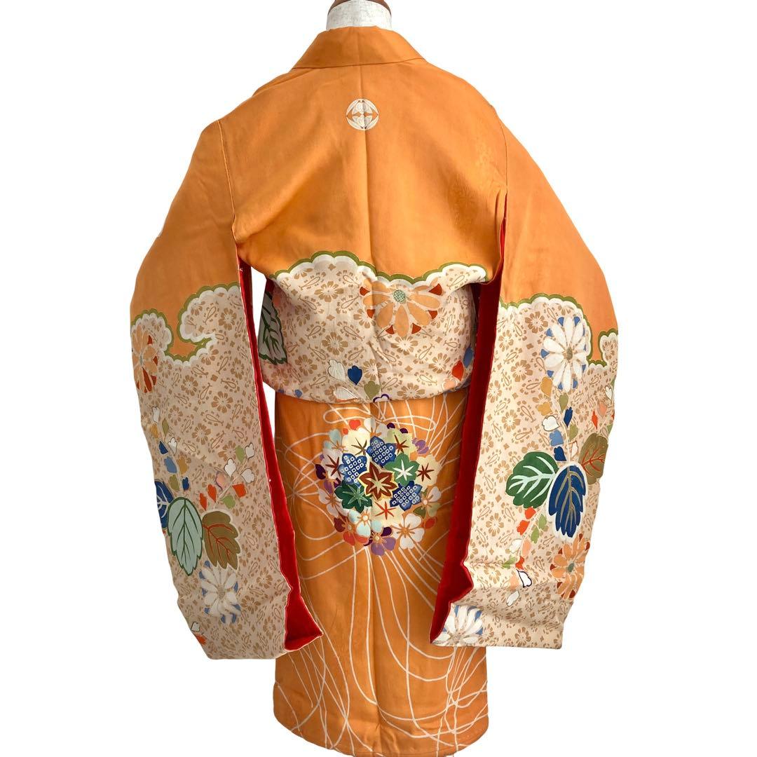 ★ちぃ助★アンティーク　女の子　子供着物　NO1