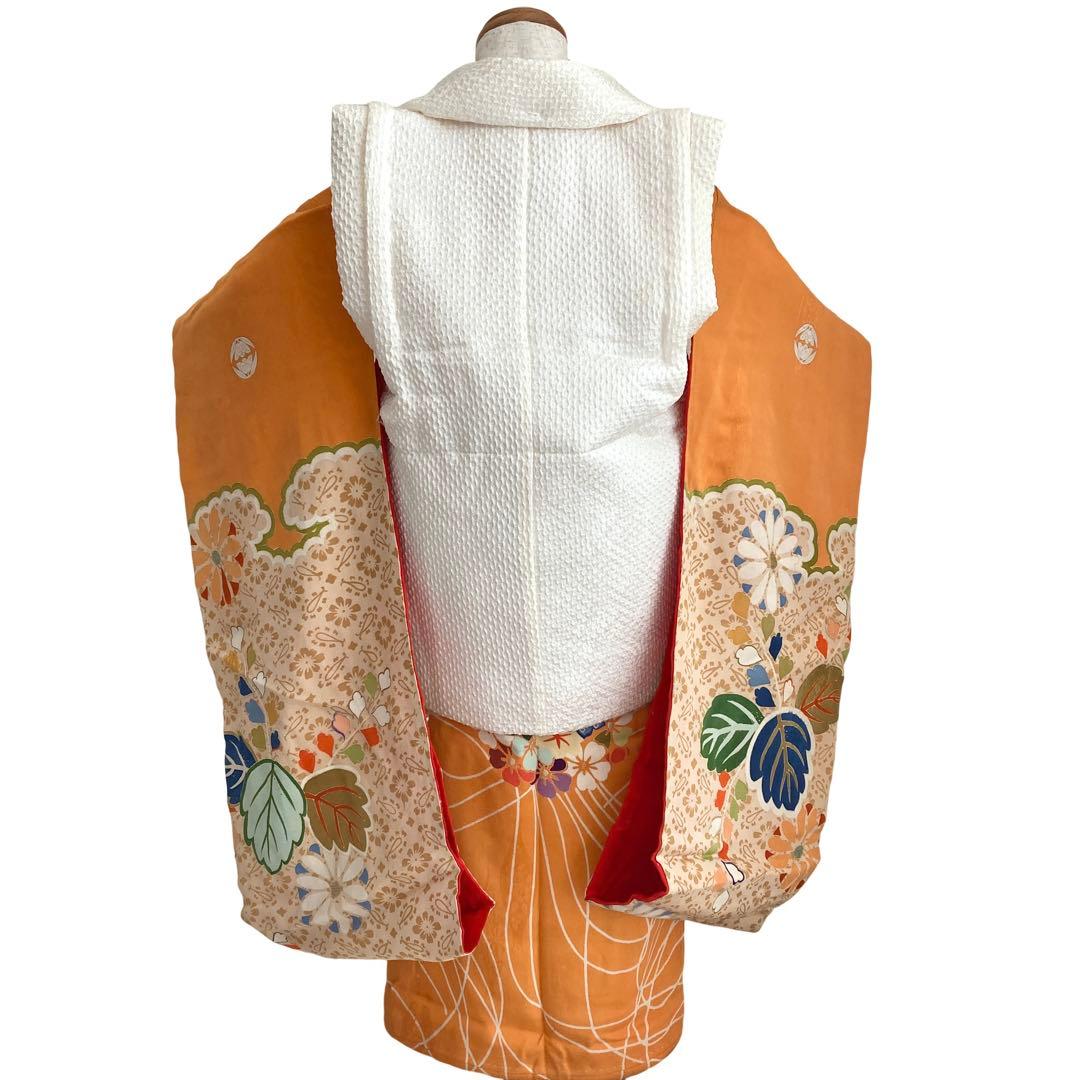 ★ちぃ助★アンティーク　女の子　子供着物　NO1