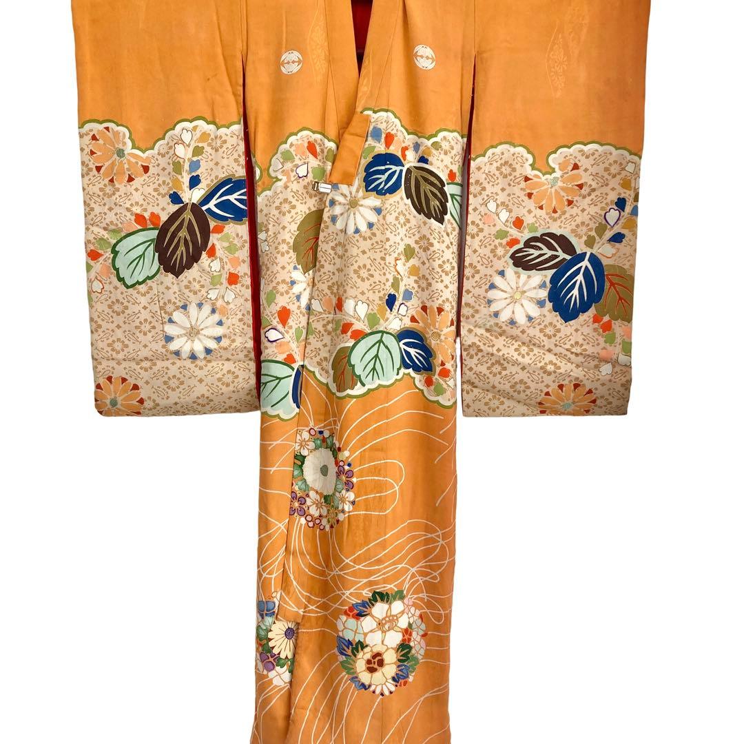 ★ちぃ助★アンティーク　女の子　子供着物　NO1