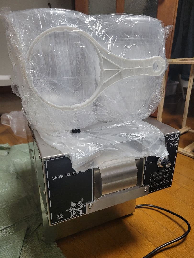 新品 今話題の 氷のいらないかき氷機 糸ピンス かき氷機