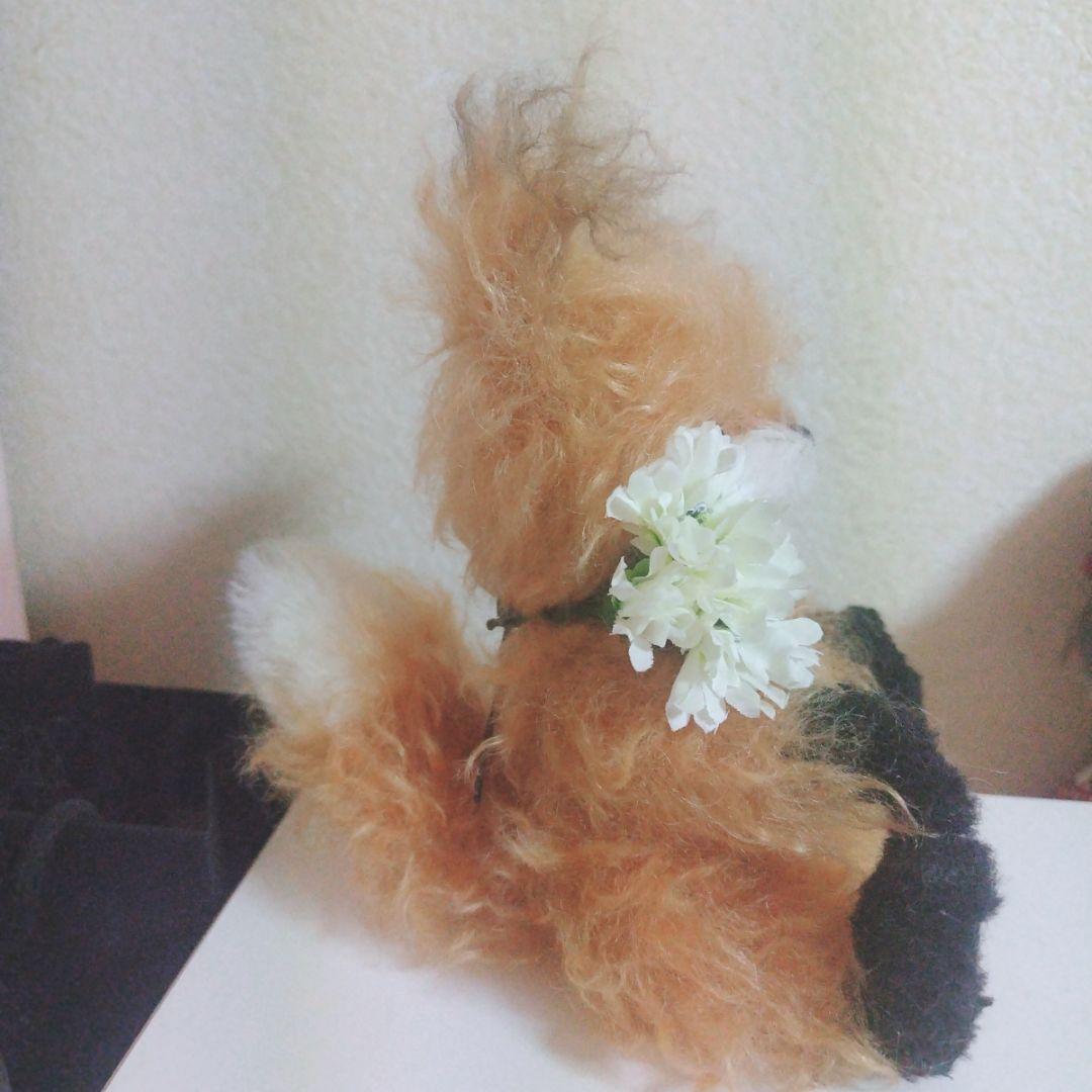 人気作家★ハンドメイドぬいぐるみ★きつね★テディベア★アーティストベア