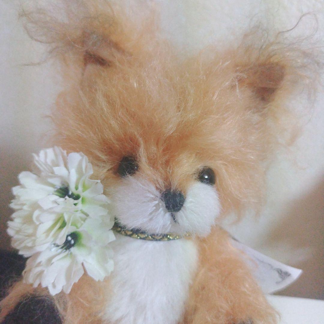 人気作家★ハンドメイドぬいぐるみ★きつね★テディベア★アーティストベア