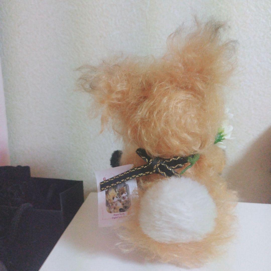 人気作家★ハンドメイドぬいぐるみ★きつね★テディベア★アーティストベア