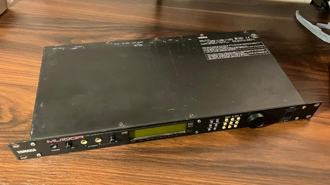 YAMAHA MU100R（音源モジュール）